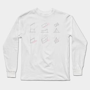 Geometric Long Sleeve T-Shirt